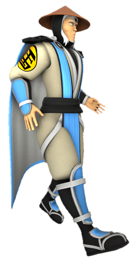 Raiden (MK) walking by TransparentJiggly64 on DeviantArt