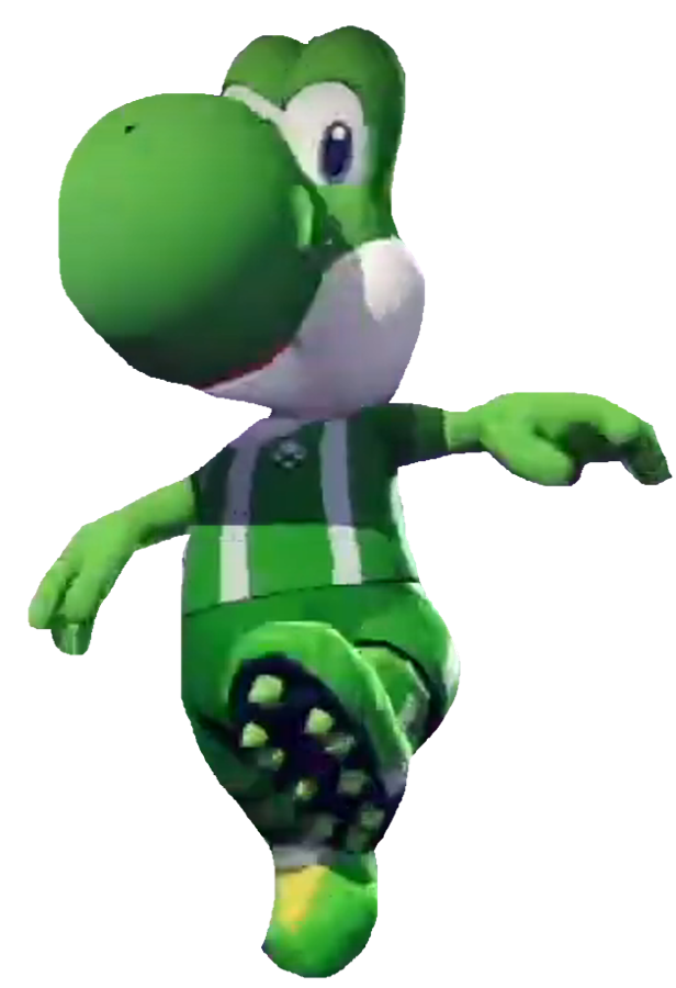 Yoshi Leg Battle League Yoshi walking by TransparentJiggly64 on DeviantArt