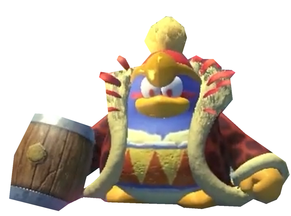 Wild Dedede standing by TransparentJiggly64 on DeviantArt