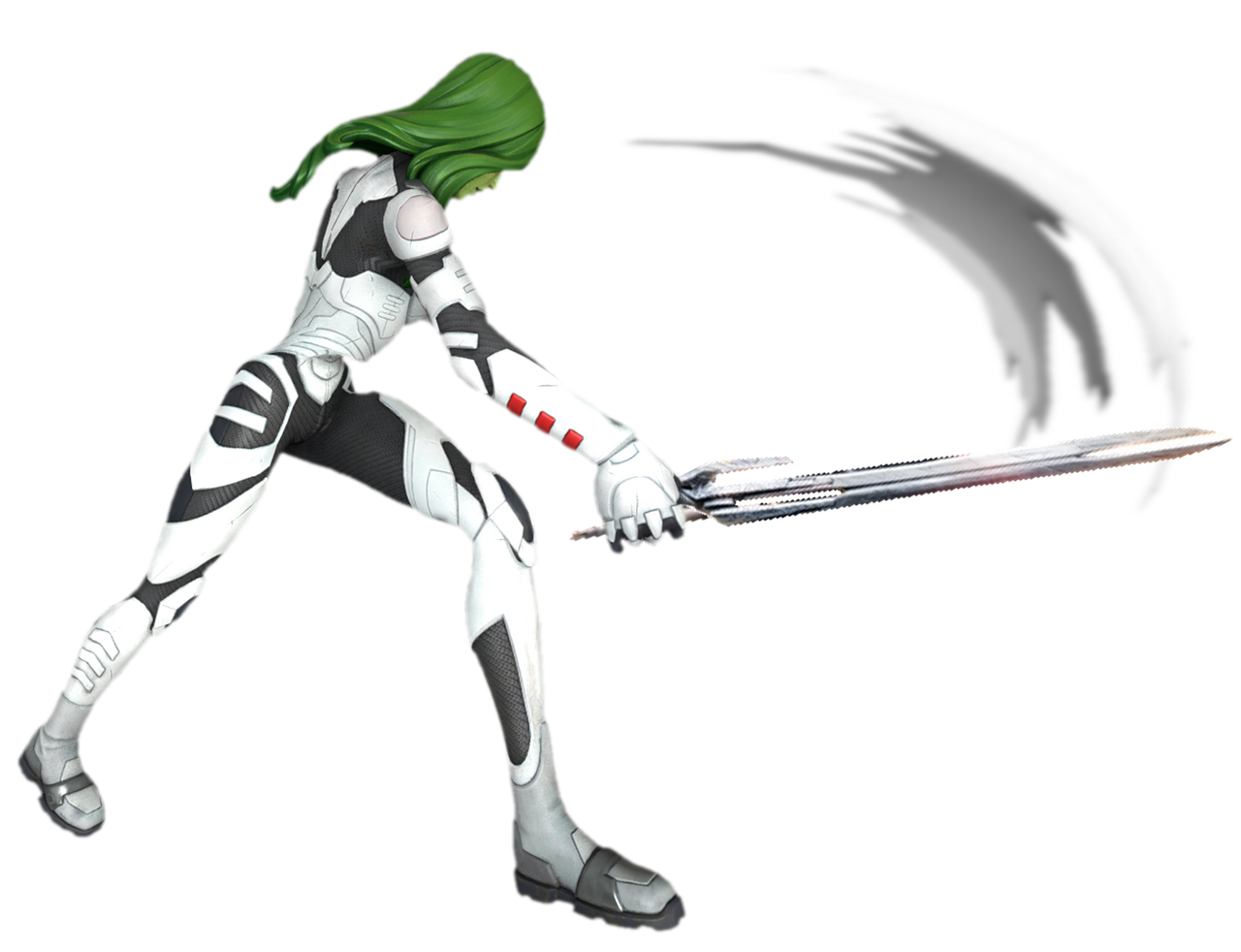 Gamoras Hand Gamora striking with her weapon by TransparentJiggly64 on DeviantArt