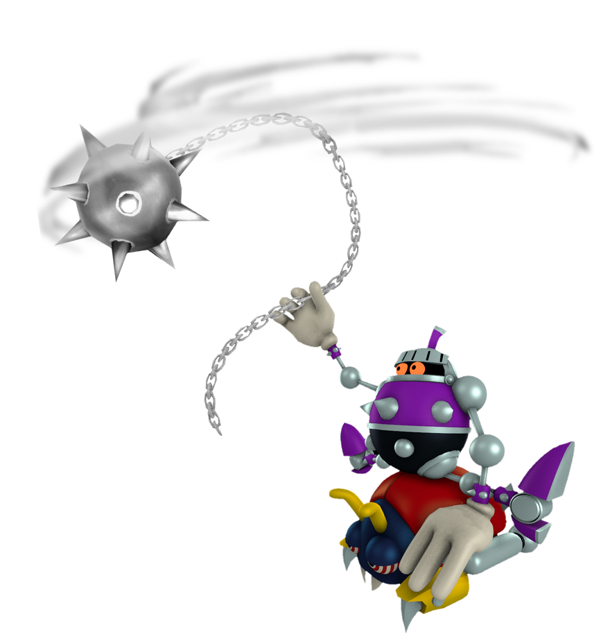 Heavy Rider spinning her mace by TransparentJiggly64 on DeviantArt