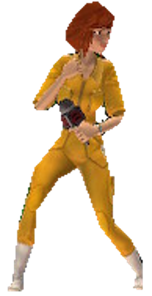 April O'Neil standing by TransparentJiggly64 on DeviantArt