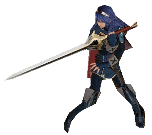 Lucina Rochell Lucina(Default) in a fighting stance by TransparentJiggly64 on DeviantArt