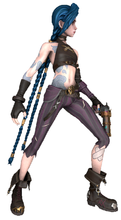 Jinx (Arcane) Standing by TransparentJiggly64 on DeviantArt Jinx (Arcane) Standing by TransparentJiggly64 on DeviantArt
