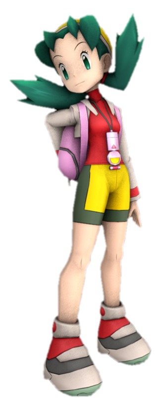 Pokemon Chris Rear View Kris (Pokemon) reaching in her bag by TransparentJiggly64 on DeviantArt