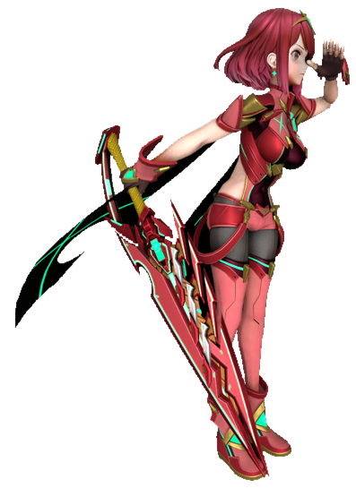 Pyra Hand Extended Pyra looking forward by TransparentJiggly64 on DeviantArt
