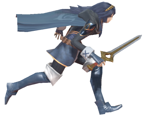 Lucina Rochell Lucina(Default) running by TransparentJiggly64 on DeviantArt