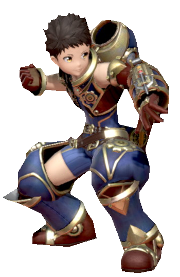 Rex (XC2) looking around by TransparentJiggly64 on DeviantArt