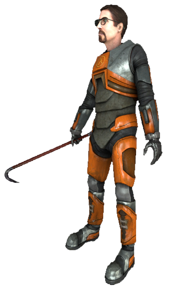Gordon Freeman Standing by TransparentJiggly64 on DeviantArt