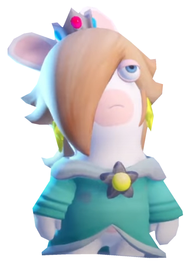 Rabbid Rosalina standing by TransparentJiggly64 on DeviantArt