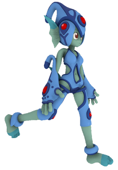 Render Ranamon Ranamon walking by TransparentJiggly64 on DeviantArt