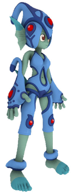 Render Ranamon Ranamon standing by TransparentJiggly64 on DeviantArt