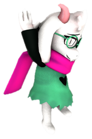 Hatless Ralsei Ralsei (Hatless) in the air by TransparentJiggly64 on DeviantArt