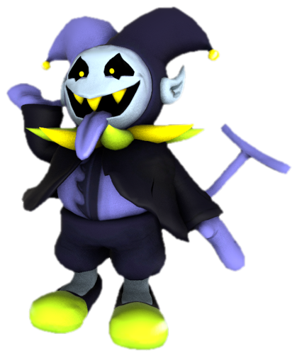 Jevil laughing by TransparentJiggly64 on DeviantArt