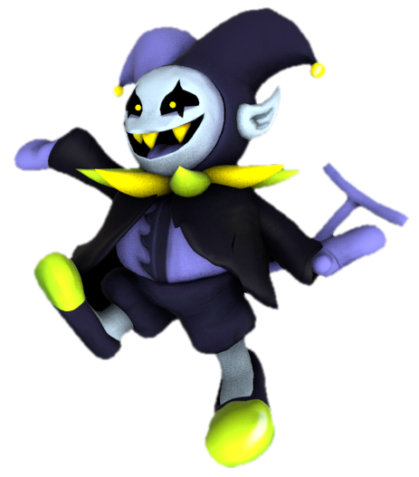 Jevil jumping by TransparentJiggly64 on DeviantArt