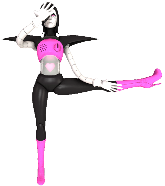 Mettaton EX posing by TransparentJiggly64 on DeviantArt