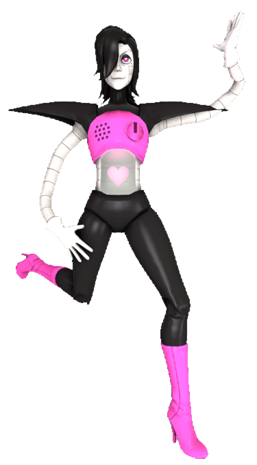 Mettaton EX posing by TransparentJiggly64 on DeviantArt
