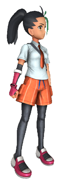 Nemona R64 Nemona standing by TransparentJiggly64 on DeviantArt