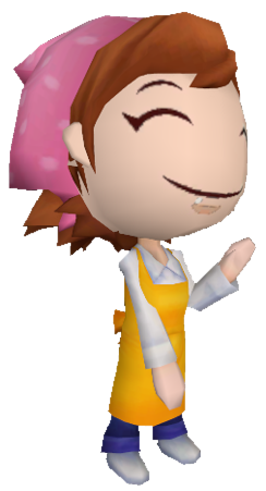 Cooking Mama waving by TransparentJiggly64 on DeviantArt
