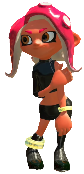 Female Agent 8 smiling by TransparentJiggly64 on DeviantArt