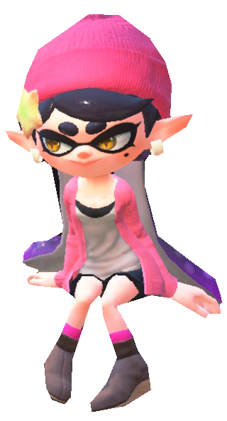 Casual Callie sitting by TransparentJiggly64 on DeviantArt