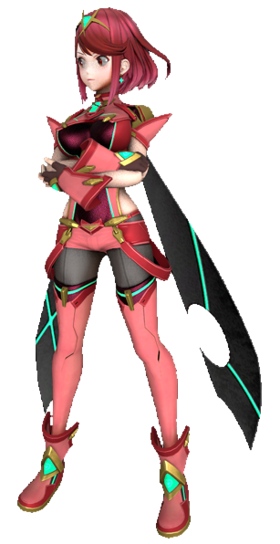 Pyra Hand Extended Pyra (Censored) with her arms crossed by TransparentJiggly64 on DeviantArt