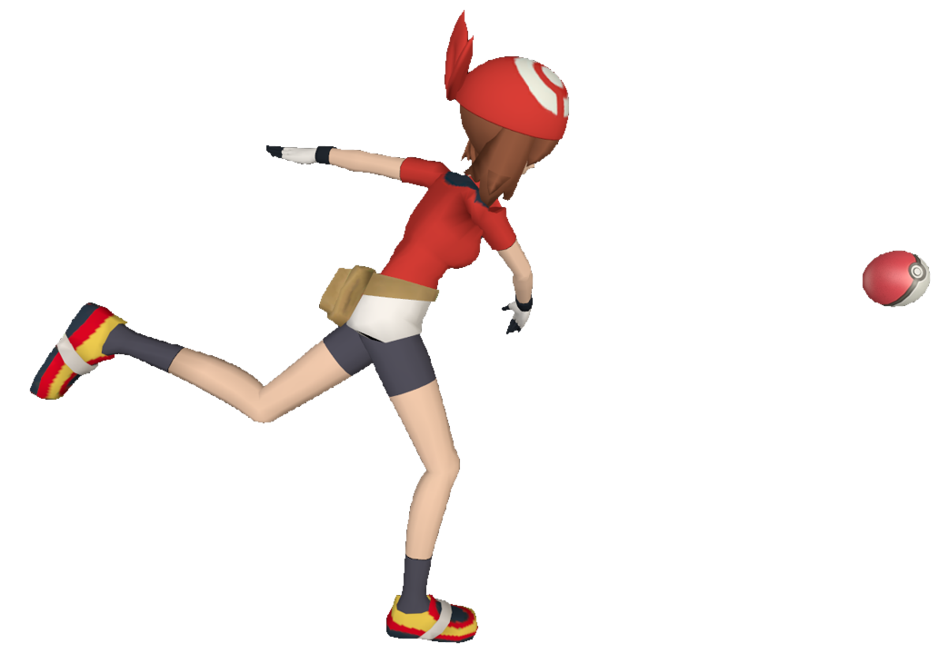 May Mmd May (MMD) throwing a pokeball by TransparentJiggly64 on DeviantArt