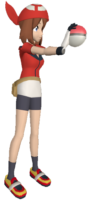 May Mmd May (MMD) showing a pokeball by TransparentJiggly64 on DeviantArt