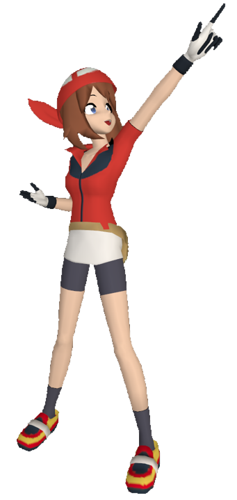 May Mmd May (MMD) pointing upwards by TransparentJiggly64 on DeviantArt