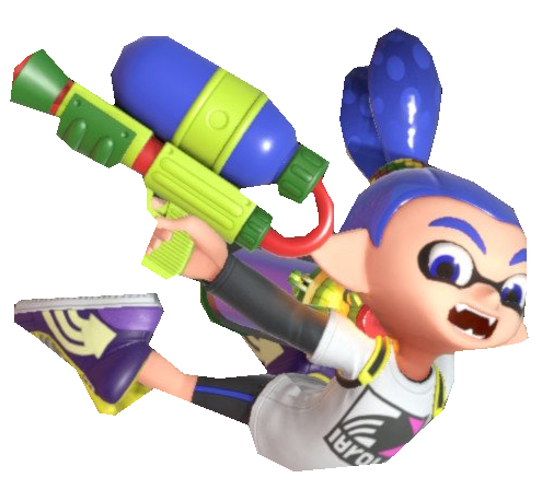 S1 Blue Inkling Boy is hit by TransparentJiggly64 on DeviantArt