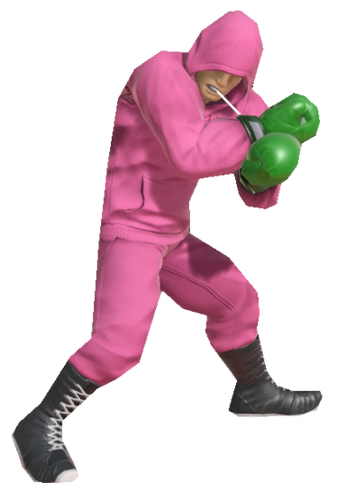 Little mac sales pink hoodie cosplay