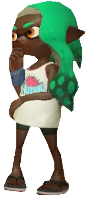 S2 Seafoam Inkling Girl thinking by TransparentJiggly64 on DeviantArt