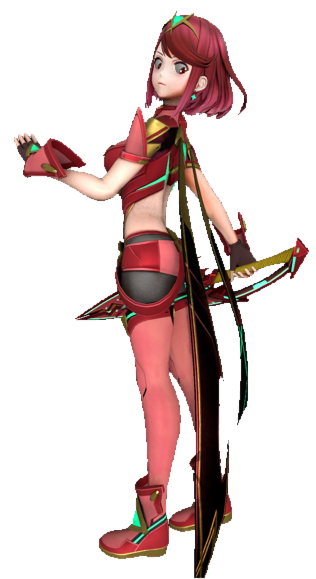 Pyra Reverse Vrc Pyra looking around by TransparentJiggly64 on DeviantArt