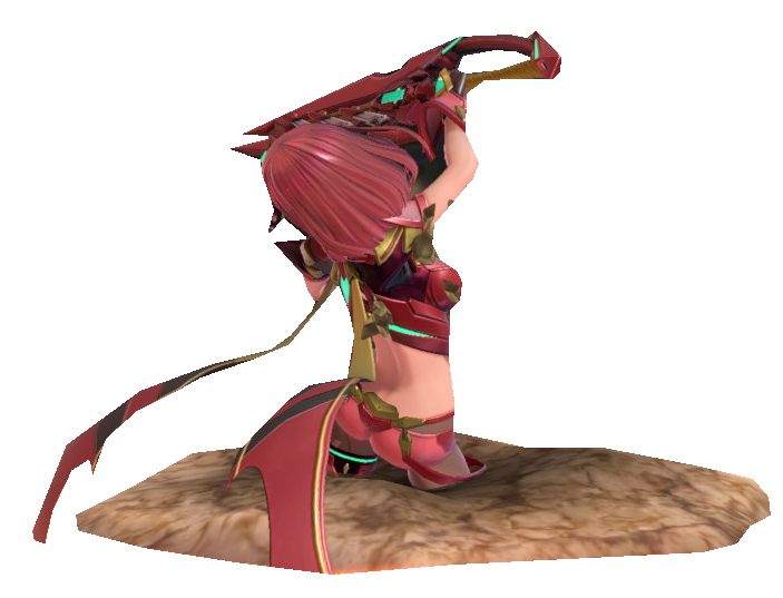 Pyra R64 Pyra (Censored) burried by TransparentJiggly64 on DeviantArt