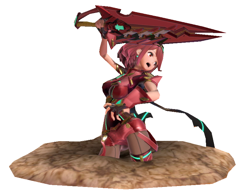 Pyra R64 Pyra (Censored) burried by TransparentJiggly64 on DeviantArt