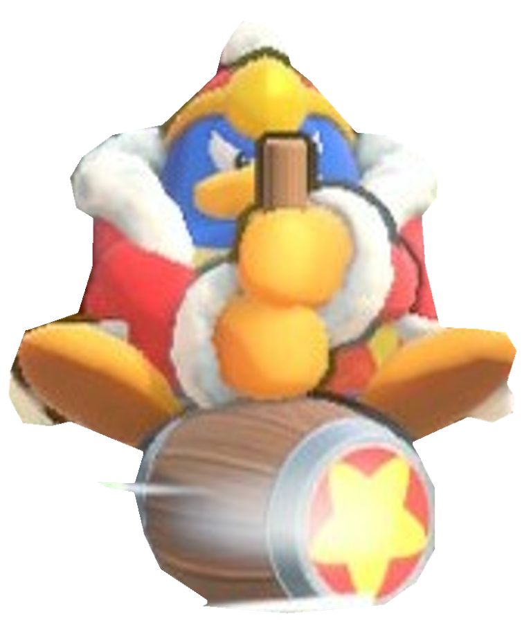 Dedede Turn Dedede (RtD DX) spinning his hammer downwards by TransparentJiggly64 on ...