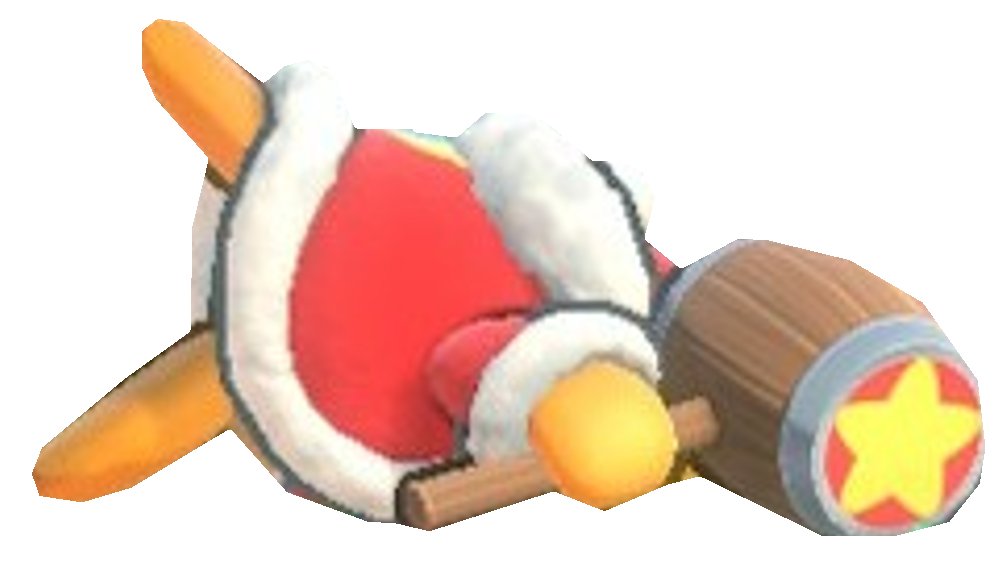 Dedede (RtD DX) belly flopping by TransparentJiggly64 on DeviantArt