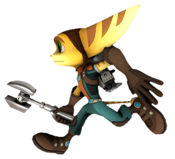 Ratchet and Clank running forward by TransparentJiggly64 on DeviantArt