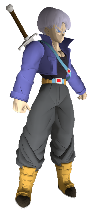 Trunks (Base Form) standing by TransparentJiggly64 on DeviantArt