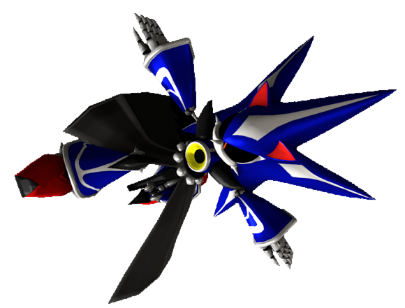 Neo Metal Sonic slashing by TransparentJiggly64 on DeviantArt