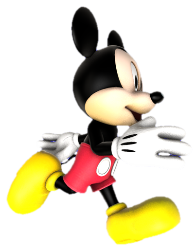 Mickey Mouse running by TransparentJiggly64 on DeviantArt