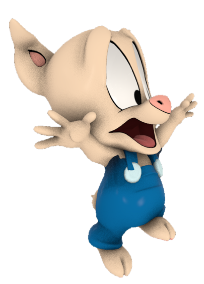 Hamstring Pig Hamston Pig jumping with joy by TransparentJiggly64 on DeviantArt