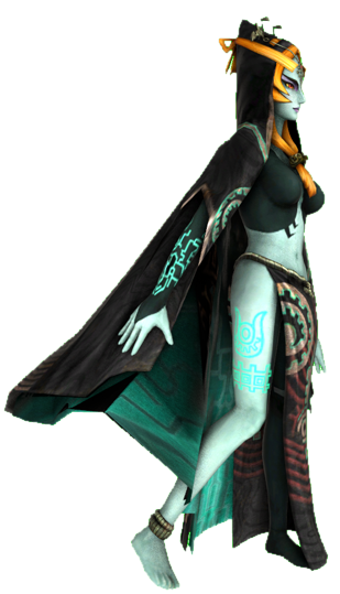 Midna Ref Midna (True Form) walking by TransparentJiggly64 on DeviantArt