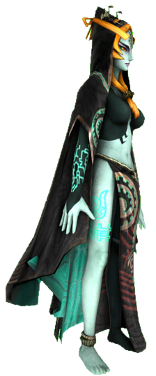 Midna Graphics Midna (True Form) standing by TransparentJiggly64 on DeviantArt