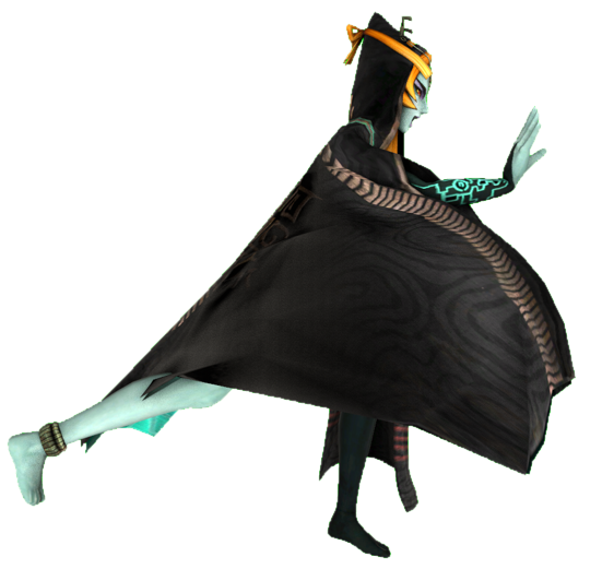 Midna Normal Form Midna (True Form) holding out her hand 3 by TransparentJiggly64 on ...