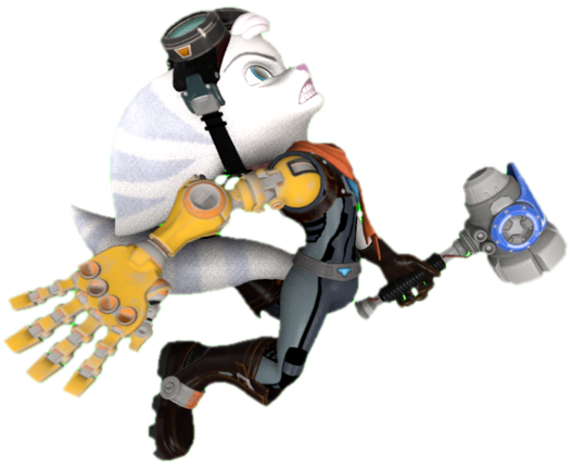 Rivet stumbling forward by TransparentJiggly64 on DeviantArt