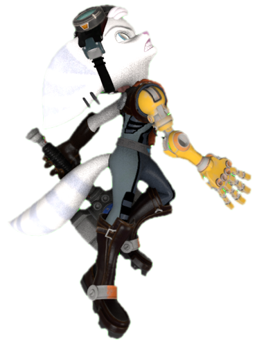 Rivette R6 Rivet getting launched by TransparentJiggly64 on DeviantArt