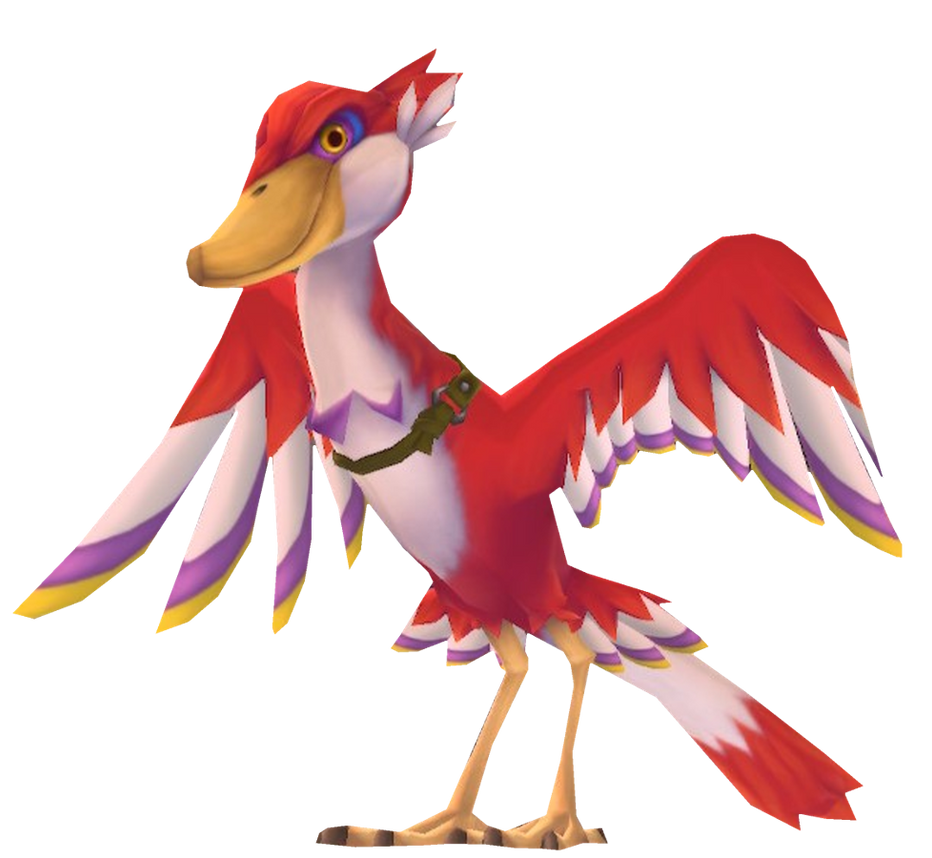 Link's Loftwing standing by TransparentJiggly64 on DeviantArt