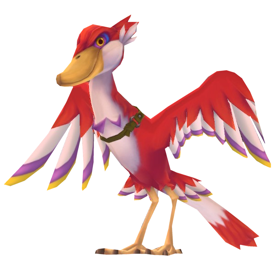 Link's Loftwing standing by TransparentJiggly64 on DeviantArt