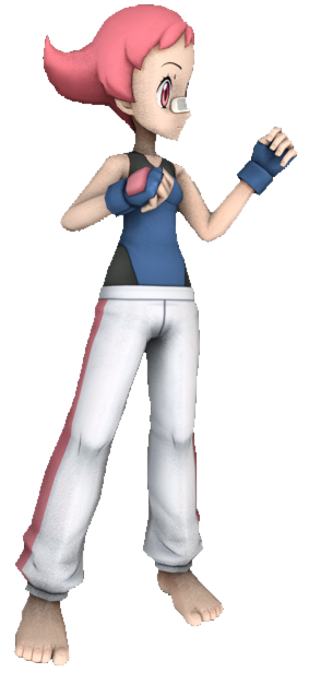 Maylene Maylene standing by TransparentJiggly64 on DeviantArt
